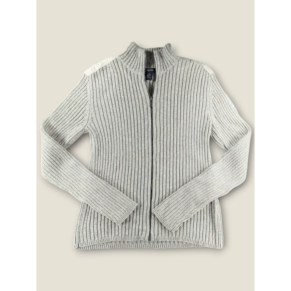 Calvin Klein Jeans Other - Calvin Klein Jeans Mens Tan Ribbed Full Zip Cotton Sweater MG30N07O Small